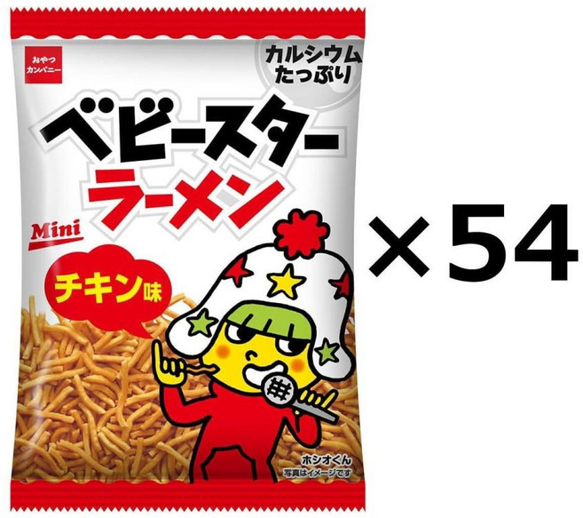 간식 컴퍼니 베이비 스타라멘치킨맛 68g×12봉, 1.134kg, 1박스