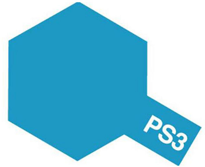 타미야 도료스프레이 [86003] PS-3 Light Blue, 1개