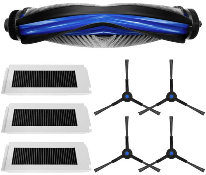 에코백스 N20e PLUS 디봇 N30 옴니 PRO 로봇청소기용 메인 브러시 필터 교체 키트 (효율적인 청소 도구), 01 China Mainland