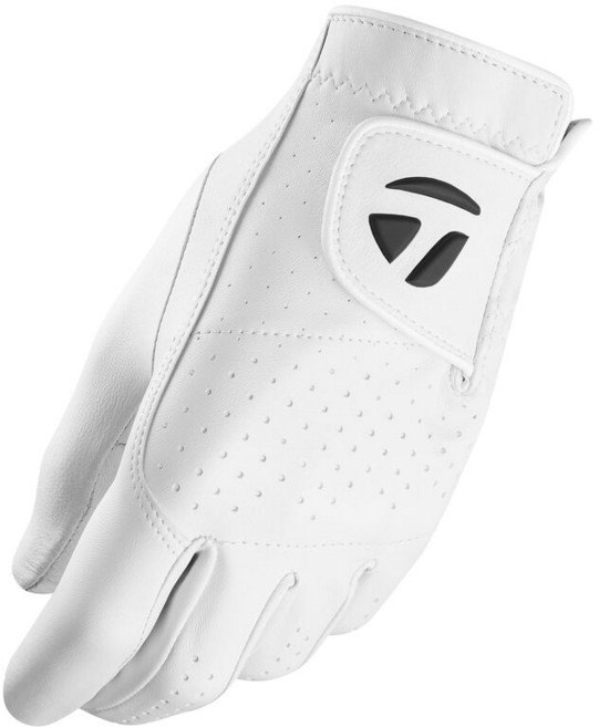 [정품] 25년 테일러메이드 모션 남성 왼손 양피 골프장갑 그립감 필드용품 연습용 착용감 통기성, 화이트, 1개
