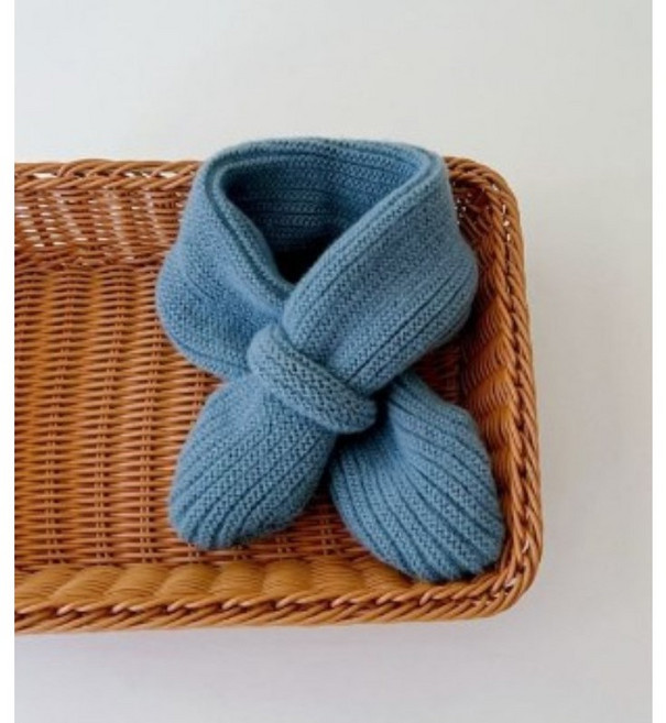 아동 나비고리 니트목도리