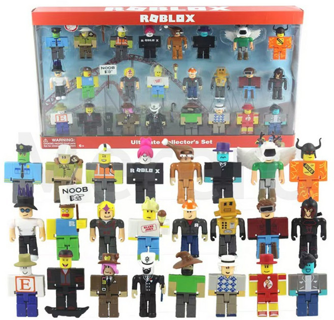 해피월드샵 로블록스 캐릭터 게임 로블룩스 피규어 24종 A형 세트, 1개