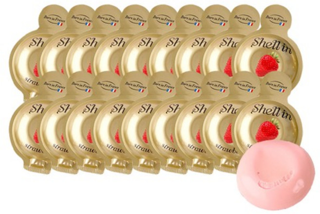 ILE DE FRANCE 미니쉘 딸기크림치즈 20GX18_냉장, 없음