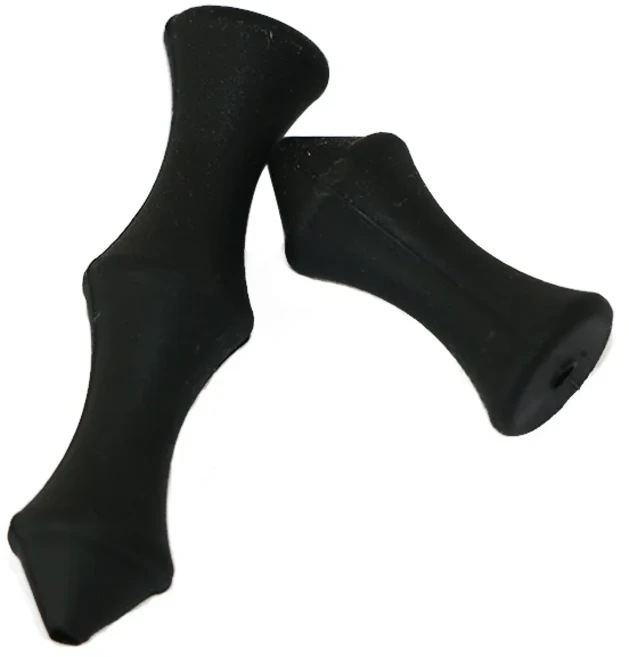 활사지 안정기 양궁 대상 액세서리 2Pcs 용 고무 흡수 댐퍼, 01 Black