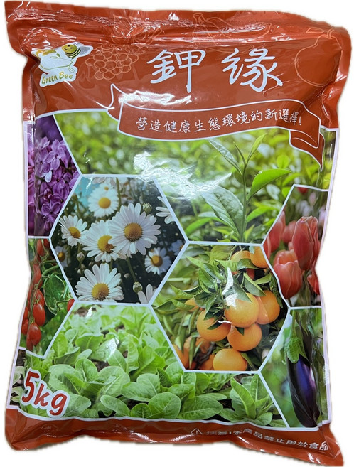 Green Bee 鉀緣 瓜果肥 混合有機質肥料, 5kg, 2個