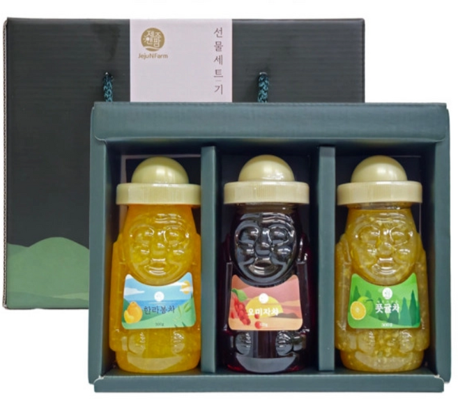 제주특산품 한라봉차 오미자차 설선물세트, 예세트(한라봉차+오미자차), 1박스