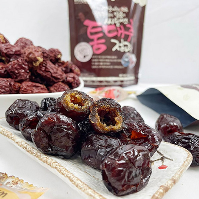 경산대추 국산 대추정과 등산간식 라이딩간식, 4개, 70g