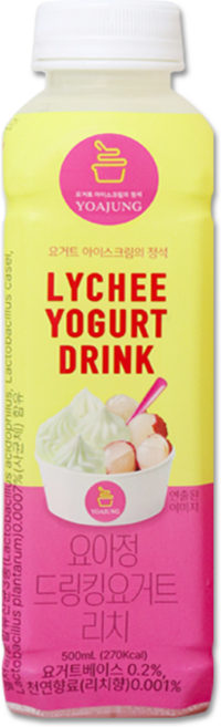 요아정 드링킹요거트 리치, 6개, 500ml