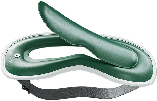 애드론 무선 온열 눈 마사지기, 딥 그린