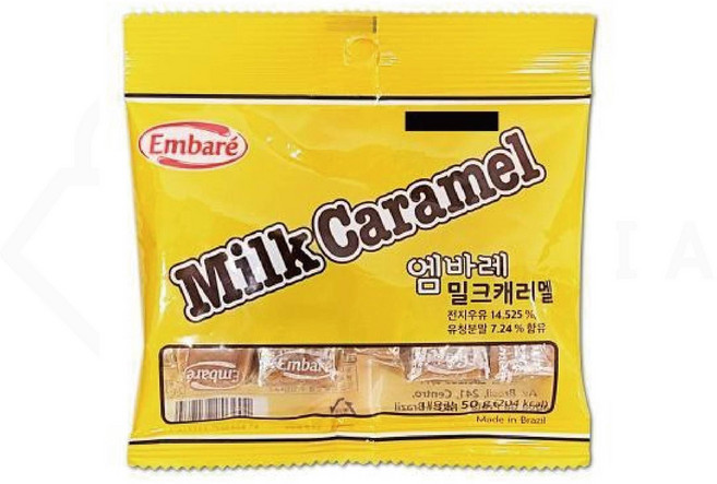엠바레 밀크캐러멜, 50g, 20개
