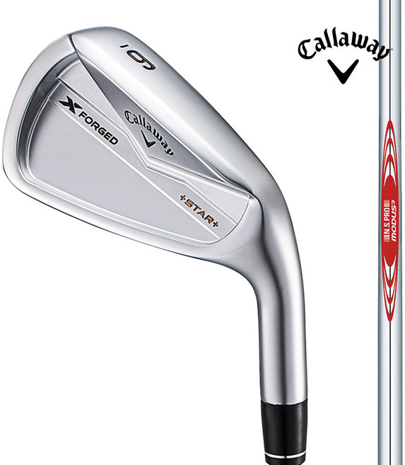 (한국캘러웨이정품) 2024년 X 포지드 스타 PLUS 스틸경량스틸 8아이언(5~9PAS) NS PRO 950 S, (5~9PAS) MODUS3 105 (S)