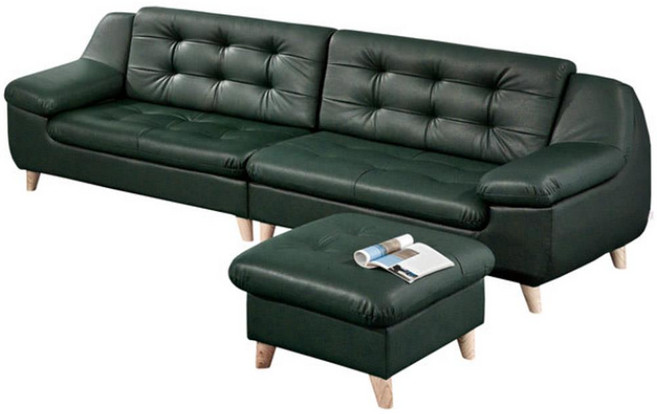 PU 가죽 4인용 소파 쿠션 30평 아파트 미용실 미니 성당 탕비실 스터디룸 가게, 카키, 쿠팡 본상품선택