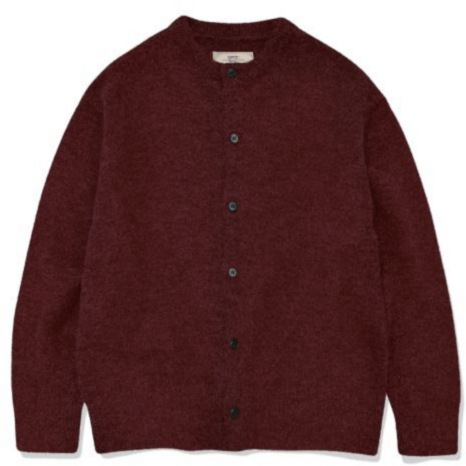 카네이테이 KANEITEI BASE CROP CARDIGAN (RED)