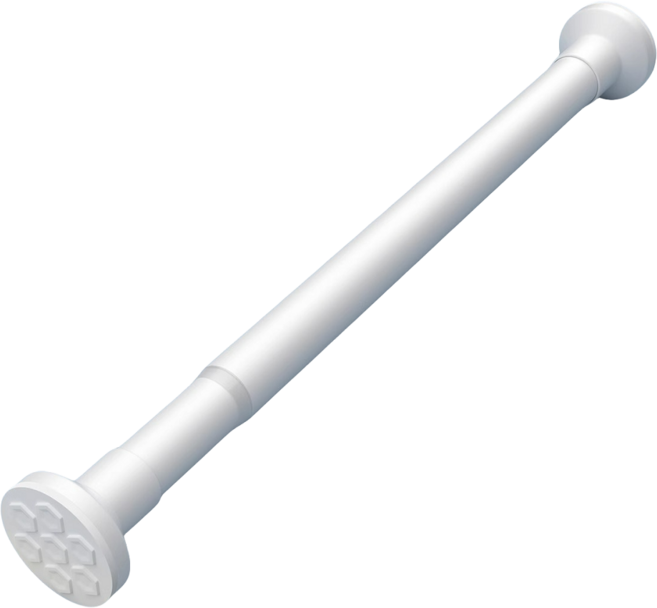 홈치치 초강력 압축봉 무타공, 화이트