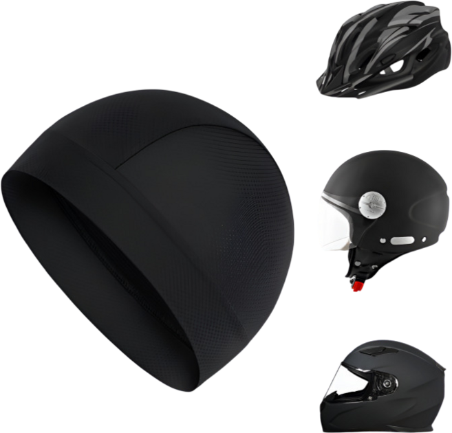 찐바이크 자전거 쿨링 메쉬 이너 캡 JJH-001, 1개, 그레이+그레이