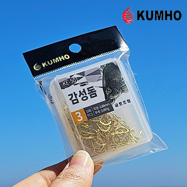 도시피싱 금호 감성돔바늘 금침 벌크 ke-501, 1개, 100개입