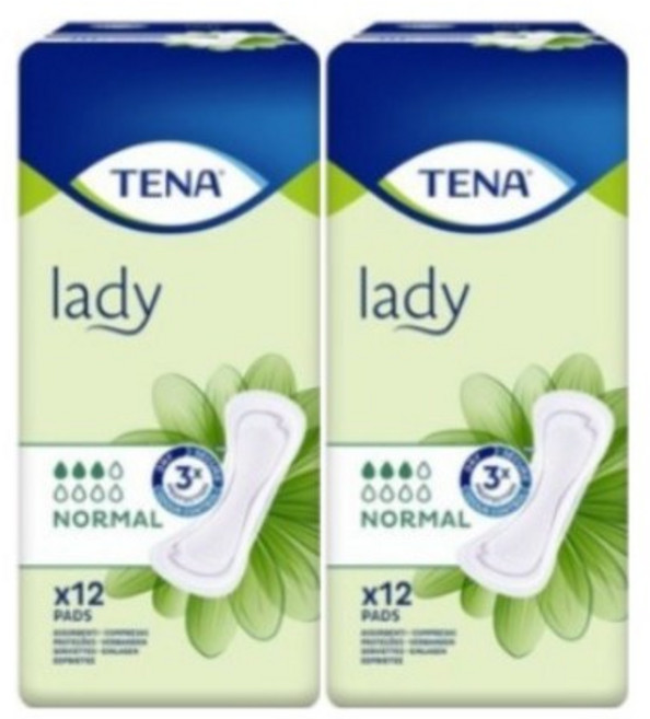테나 레이디 요실금 패드 노말, FREE(onesize), 14개, 24매입