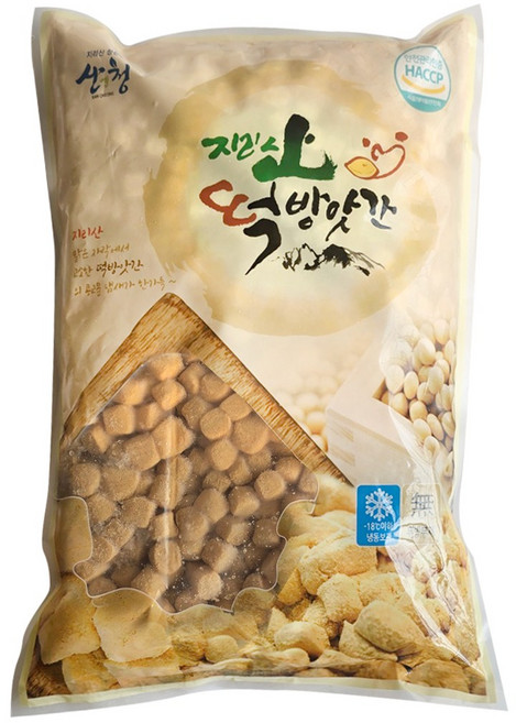 지리산 굳지않는 빙수인절미 빙수떡 2키로 콩알사이즈, 2kg, 1개