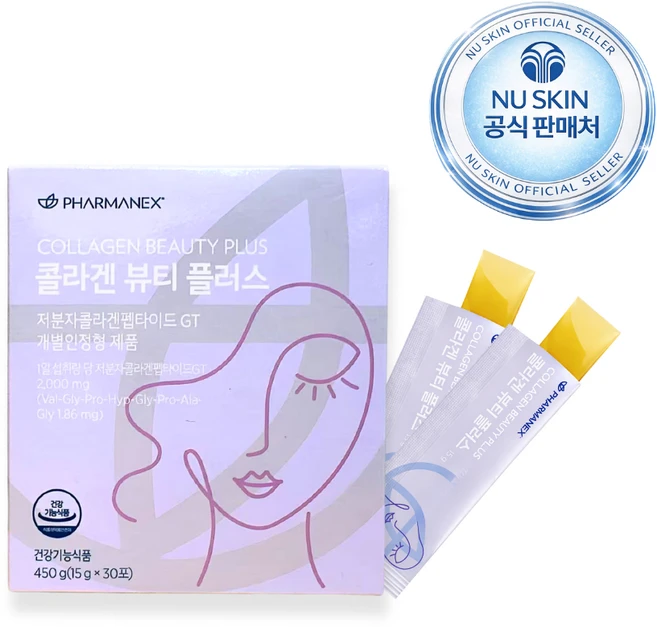 뉴스킨 콜라겐 뷰티 플러스 (콜라겐 스틱 젤리), 1개 - 쿠팡