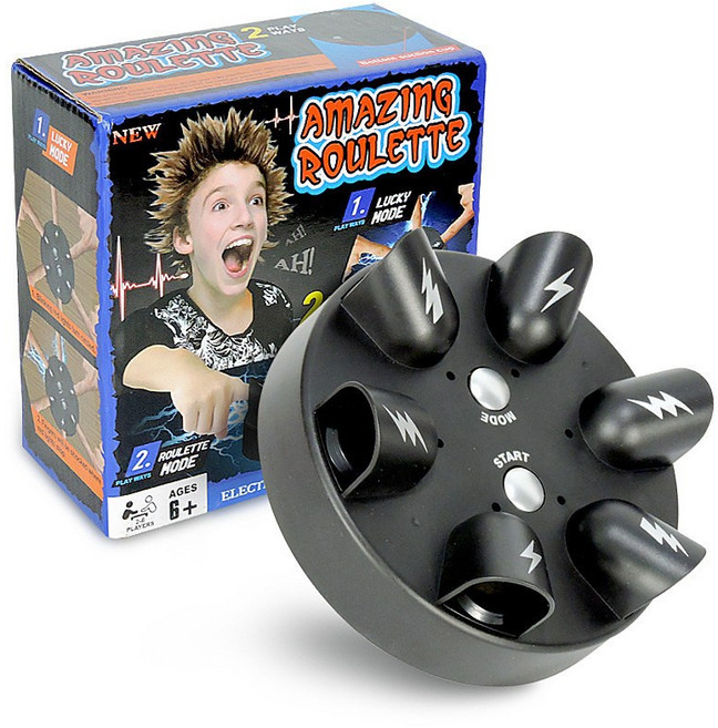 電擊測謊儀手指解壓玩具跨境創意新奇特成人桌遊搞怪整蠱道具減壓, 1個, 六指測謊儀:如圖