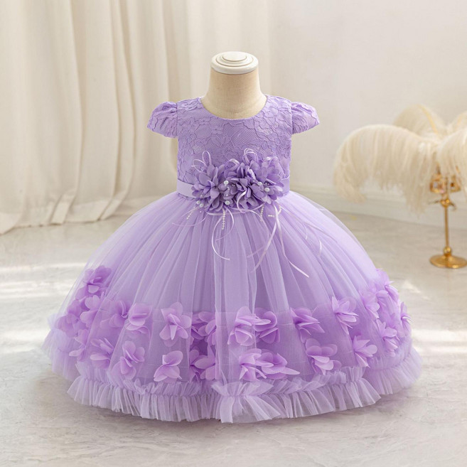 女童生日連衣裙 晚會禮服 公主裙