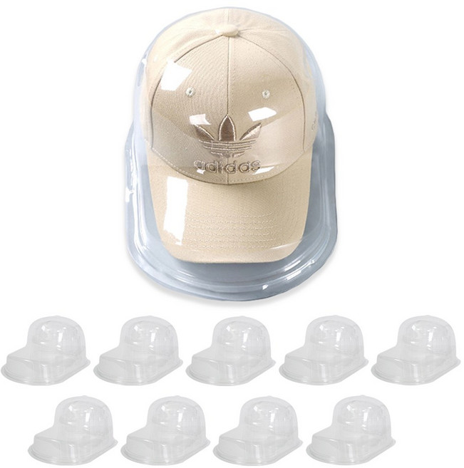 모자 보관틀 보관함 볼캡 스냅백 변형방지 야구모자 보관 케이스, 10개, 볼캡용 케이스(곡면)