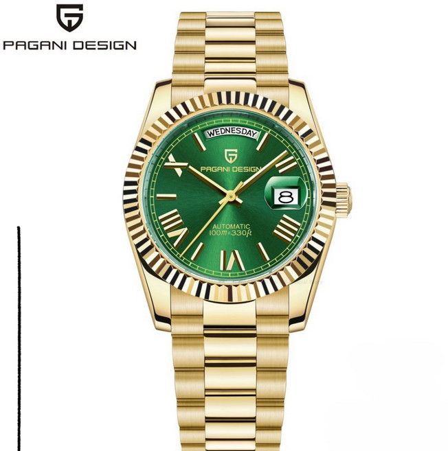 더355 남자명품시계 남자손목시계 럭셔리 메탈 기계식 오토메틱시계 psgani design 패션 비지니스 남성시계