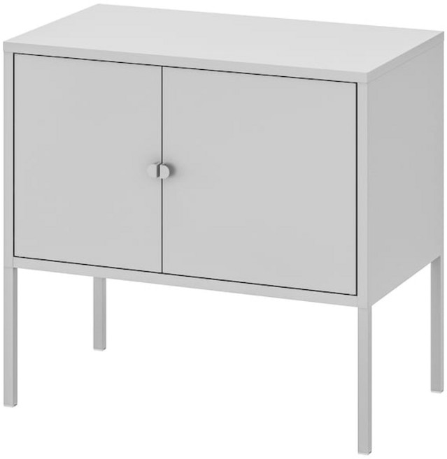 IKEA 릭스훌트 LIXHULT 철제수납장 그레이 803.286.78