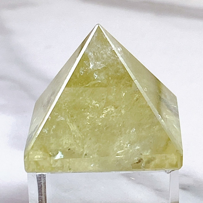 念念不忘 NIAN NIAN BU WANG 水晶金字塔, 黃水晶金字塔3cm