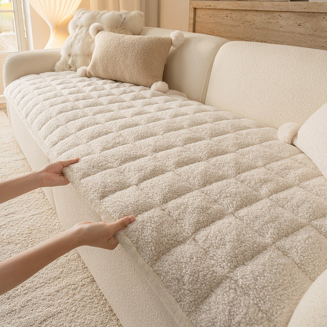 엔조이텍스타일즈 플러시 도톰 일자형 논슬립 소파패드 미끄럼방지