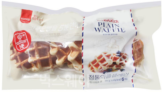 삼립 정통 와플 플레인, 1개, 360g