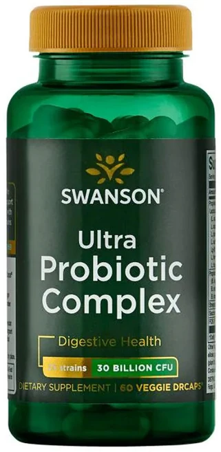 스완슨 울트라 프로바이오틱 컴플렉스 베지캡 60정 30빌리언 CFU, 1개 - 쿠팡