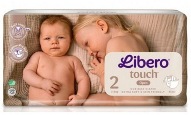 리베로 터치 기저귀 유아용, 2단계, 186매