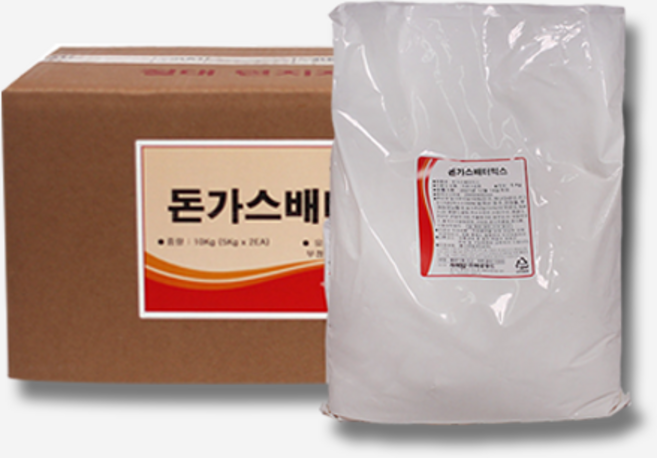 돈가스 배터믹스 10kg(5kg x 2), 2개, 5kg