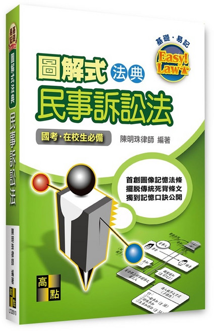 高點圖解式法典-民事訴訟法 (11312出版) 9786264110587