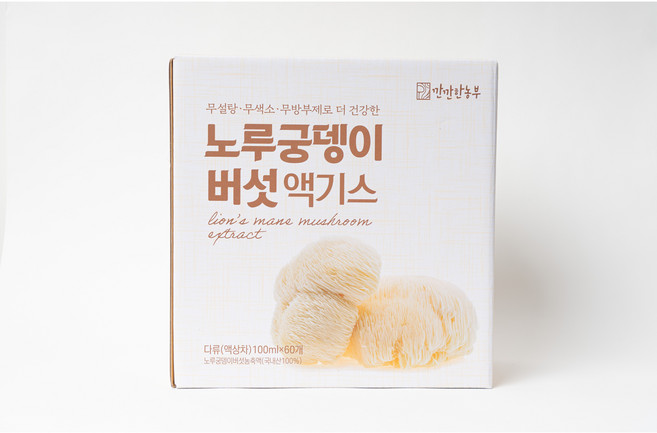 깐깐한농부 노루궁뎅이액기스(일반), 100g, 60