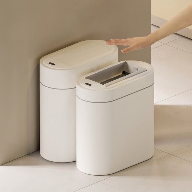 에어빈 완벽밀폐 냄새차단 스마트 자동 센서 휴지통