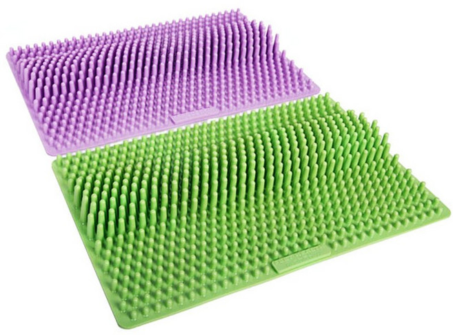 [공식몰] 발지압매트 지압매트 발지압판 부모님 효도선물, 연보라, 1개