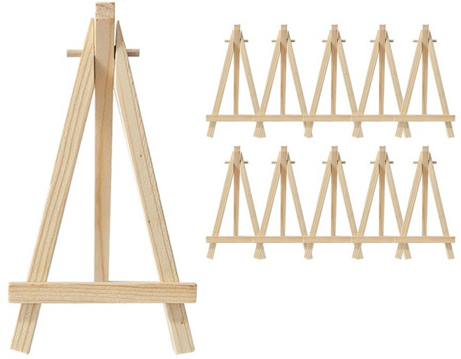 [메잌미] 나무이젤 액자받침 (소/약15cm) 10개, 1세트