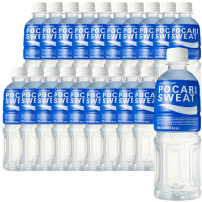 동아 포카리스웨트 유무라벨 랜덤, 20개, 500ml