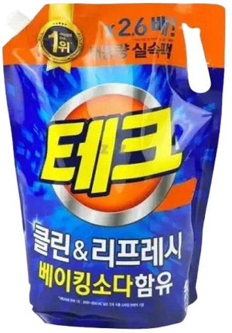 액체세제 리필 드럼세탁 액체세탁세제 엑체세제 세탁기세제 액상세제, 1개