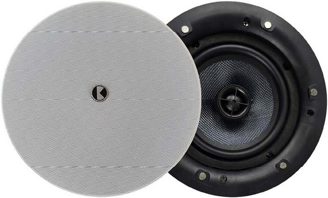 BOK吸頂喇叭 6.5吋低音 1吋高音 內建D類放大器 適用於各種場所, 白色, WA105 WiFi串流六聲道主動式喇叭