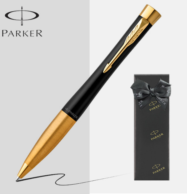 파카 볼펜 어번 트위스트 [무료선물포장], 매트 블랙 GT, 1개