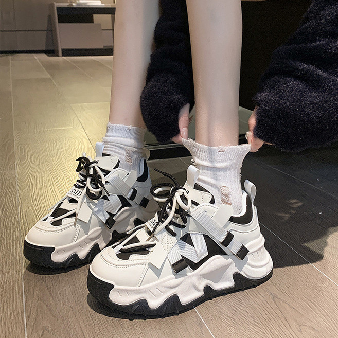 厚底百搭老爹鞋，韓版休閒運動鞋