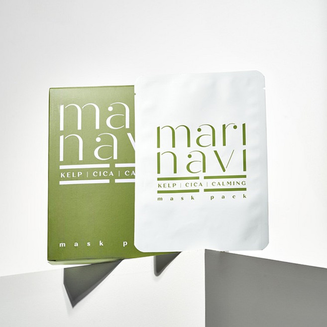 마리나비 켈프카밍시카 마스크팩, 1개, 10개입