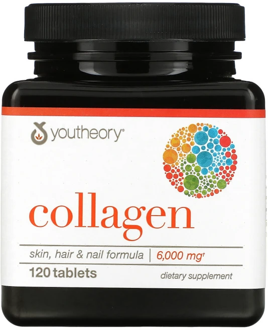 유티오리 콜라겐 1000mg 120정 비타민C, 1개 - 쿠팡