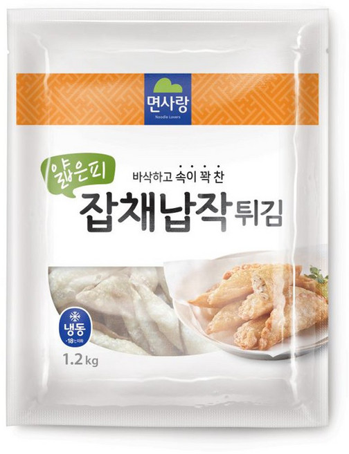 부추 당면 납작 만두 1.2kg, 1개