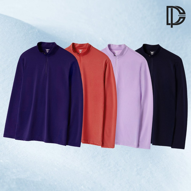 아소트 여성 아웃도어 등산 골프이너 냉감 집업 긴팔 티셔츠