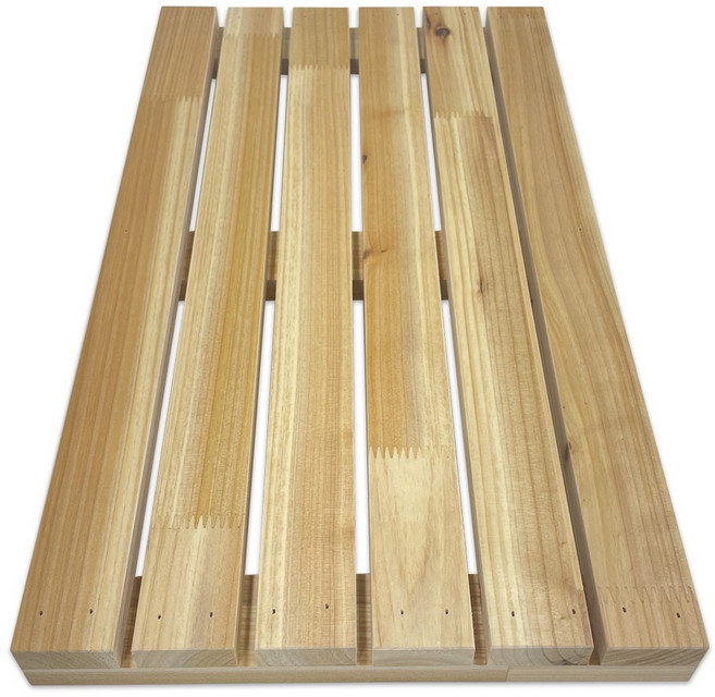 우드밀리 원목 베란다 발판 받침대