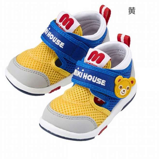 미키하우스 더블 러셀 메쉬 세컨드 슈즈 3종 12.5-15.5cm 12-9303-389